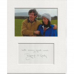 Rynagh O'Grady signed genuine signature autograph display UACC RD AFTAL