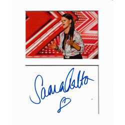 Saara Aalto signed genuine signature autograph display UACC RD MANUSCRIPT SOCIETY