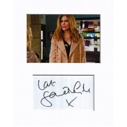 Samantha Giles signed genuine signature autograph display UACC RD MANUSCRIPT SOCIETY
