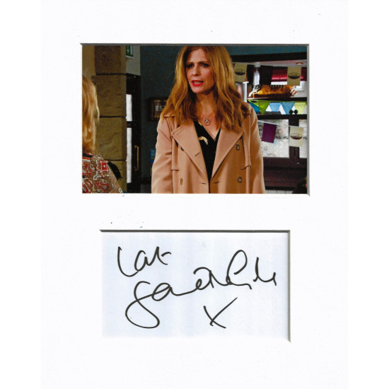Samantha Giles signed genuine signature autograph display UACC RD MANUSCRIPT SOCIETY