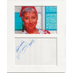 Sarah Moyle signed genuine signature autograph display UACC RD MANUSCRIPT SOCIETY