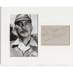 Sessue Hayakawa signed genuine signature autograph display UACC RD AFTAL