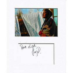 Sharon D. Clarke signed genuine signature autograph display UACC RD MANUSCRIPT SOCIETY
