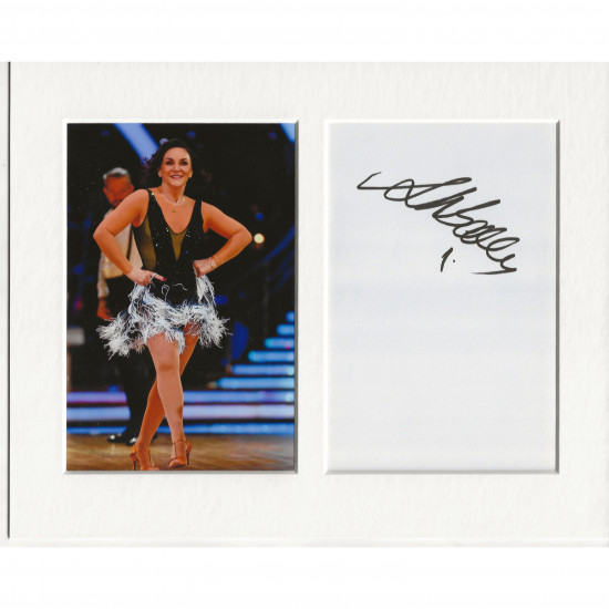 Shirley Ballas signed genuine signature autograph display UACC RD AFTAL