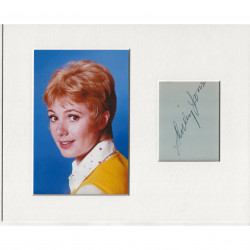 Shirley Jones signed genuine signature autograph display AFTAL
