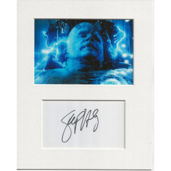 Shuler Hensley signed genuine signature autograph display UACC RD AFTAL