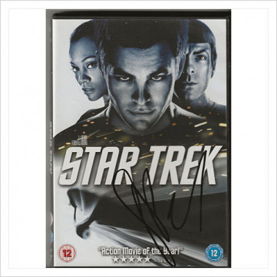 Simon Pegg signed genuine signature autograph dvd AFTAL