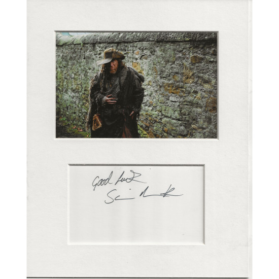 Simon Meacock signed genuine signature autograph display UACC RD MANUSCRIPT SOCIETY
