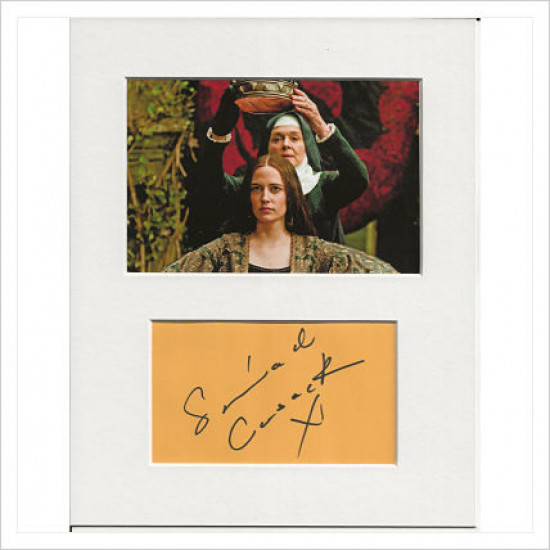 Sinead Cusack signed genuine signature autograph display AFTAL
