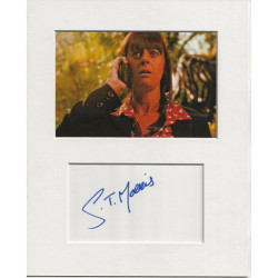 Siwan Morris signed genuine signature autograph display UACC RD MANUSCRIPT SOCIETY