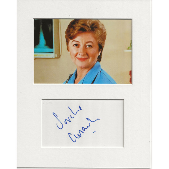 Sorcha Cusack signed genuine signature autograph display UACC RD AFTAL