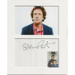 Steve Punt signed genuine signature autograph display UACC RD AFTAL