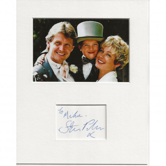 Steven Pinder signed genuine signature autograph display AFTAL
