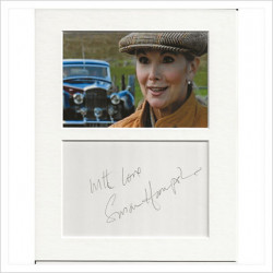 Susan Hampshire signed genuine signature autograph display AFTAL