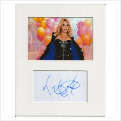 Tallia Storm signed genuine signature autograph display AFTAL