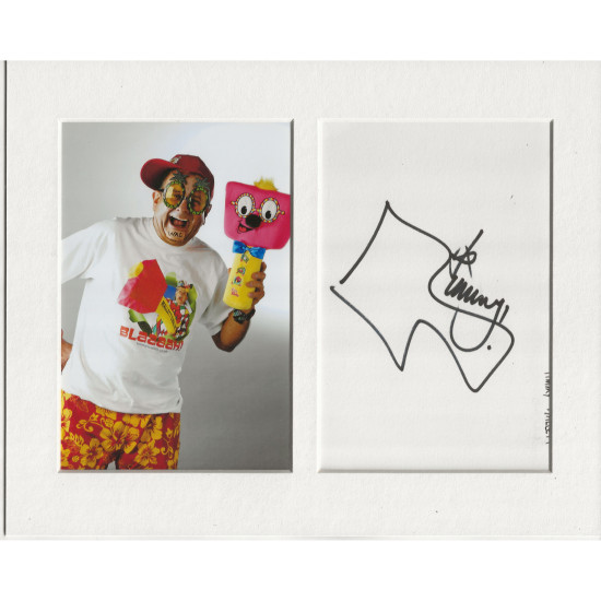 Timmy Mallett signed genuine signature autograph display UACC RD AFTAL
