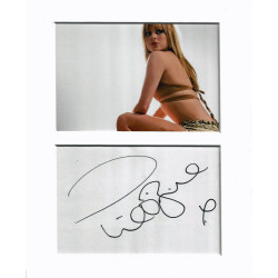 Tina O'Brien signed genuine signature autograph display UACC RD MANUSCRIPT SOCIETY