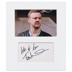 Tom Lister signed genuine signature autograph display UACC RD MANUSCRIPT SOCIETY