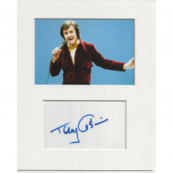 Tony Christie signed genuine signature autograph display UACC RD AFTAL