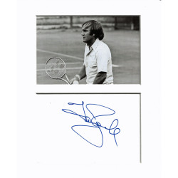 Tony Roche signed genuine signature autograph display UACC RD MANUSCRIPT SOCIETY
