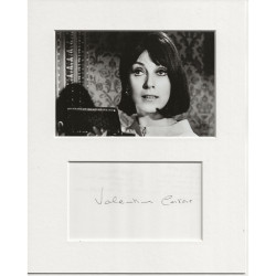 Valentina Cortese signed genuine signature autograph display UACC RD AFTAL