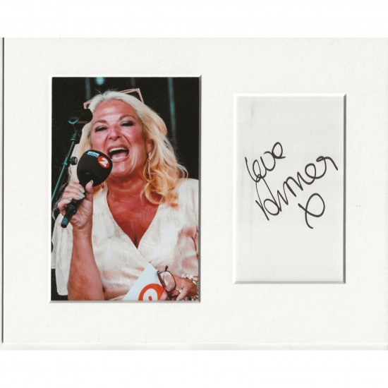 Vanessa Feltz signed genuine signature autograph display AFTAL