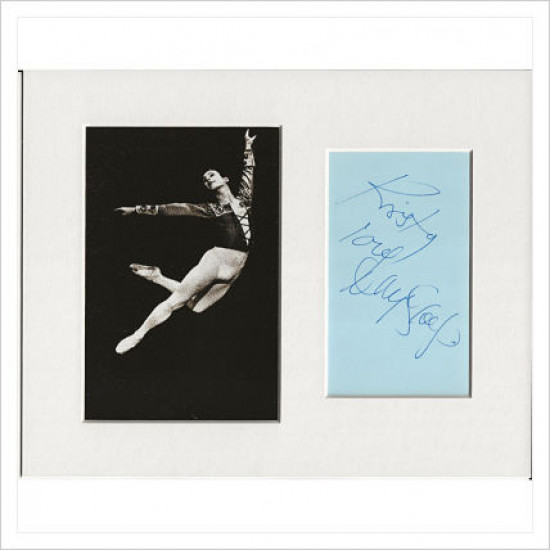 Wayne Sleep signed genuine signature autograph display AFTAL