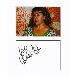 Wendi Peters signed genuine signature autograph display UACC RD MANUSCRIPT SOCIETY