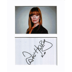 Zoe Henry signed genuine signature autograph display UACC RD MANUSCRIPT SOCIETY