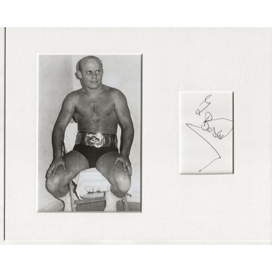 Zoltan Boscik signed genuine signature autograph display AFTAL