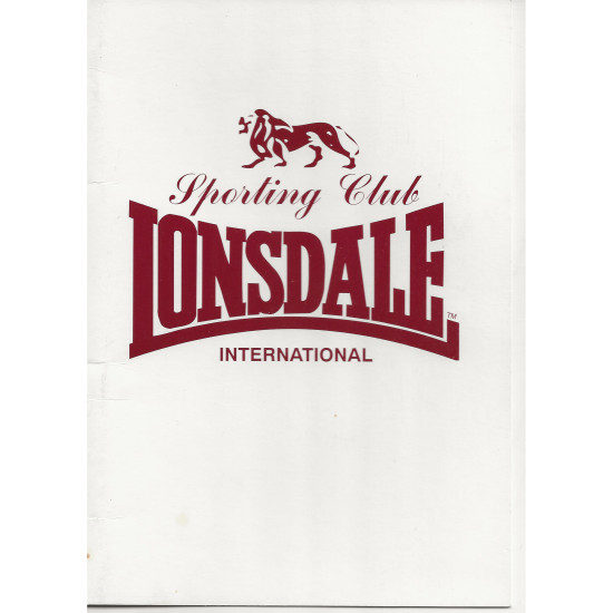 Vintage Boxing Programmes